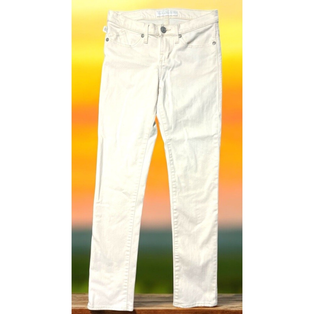 Rock & Republic Jeans Size 8M 30x28.5 Berlin White Stretch Skinny Women’s